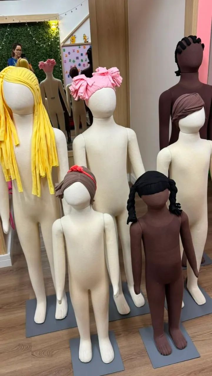 Manequins Infantis em Tecido  - Foto 3