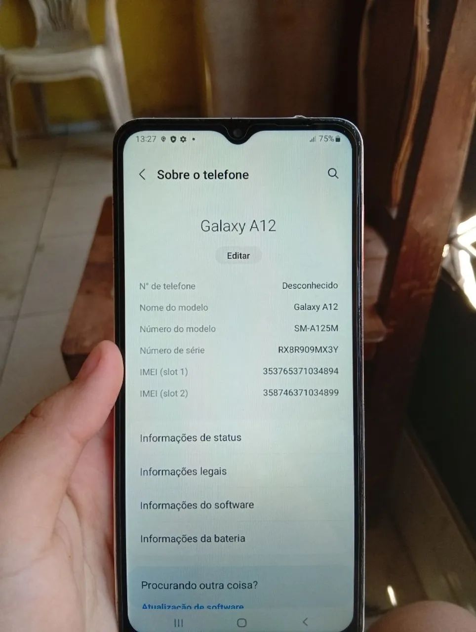 Vendo A12 Samsung perfeita condição - Foto 4