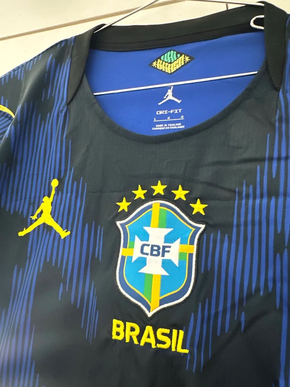 Camisa Brasil Azul G - Foto 5