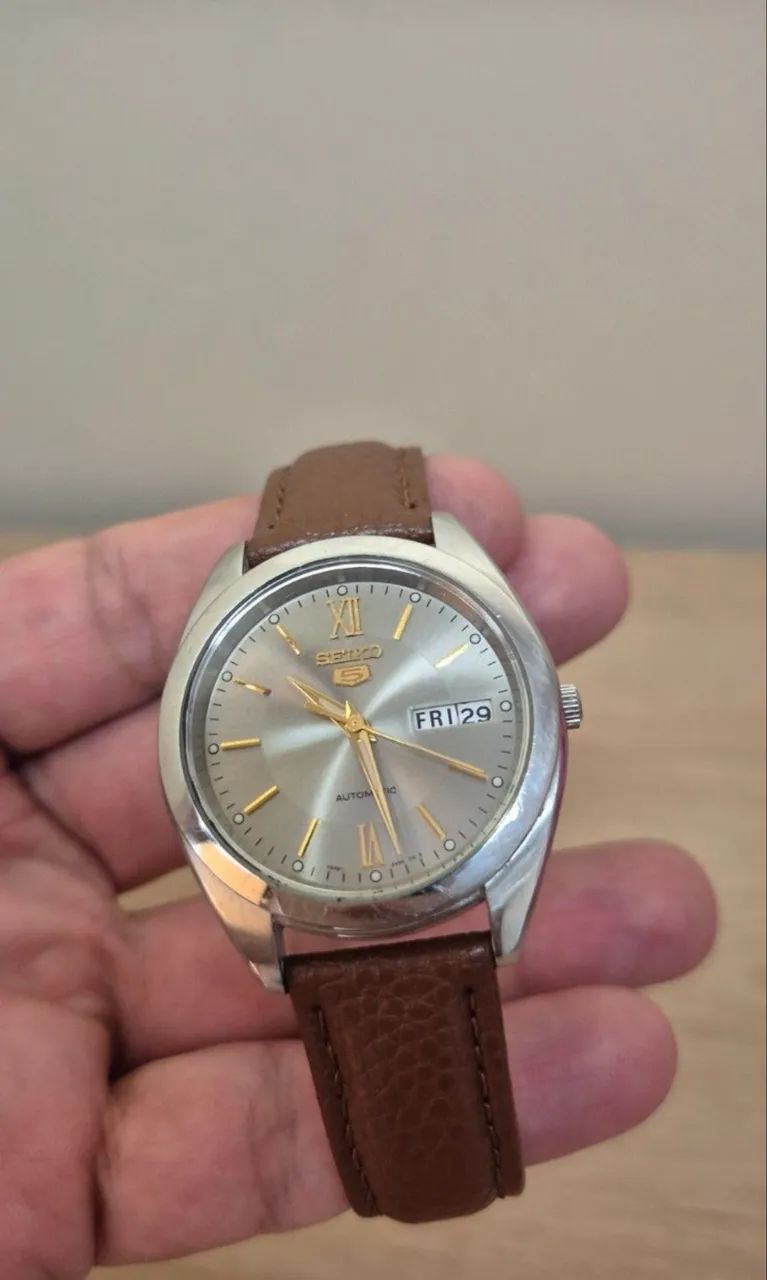 Relógio Seiko Automático SNXA03 - Revisado + 2 Pulseiras  - Foto 2