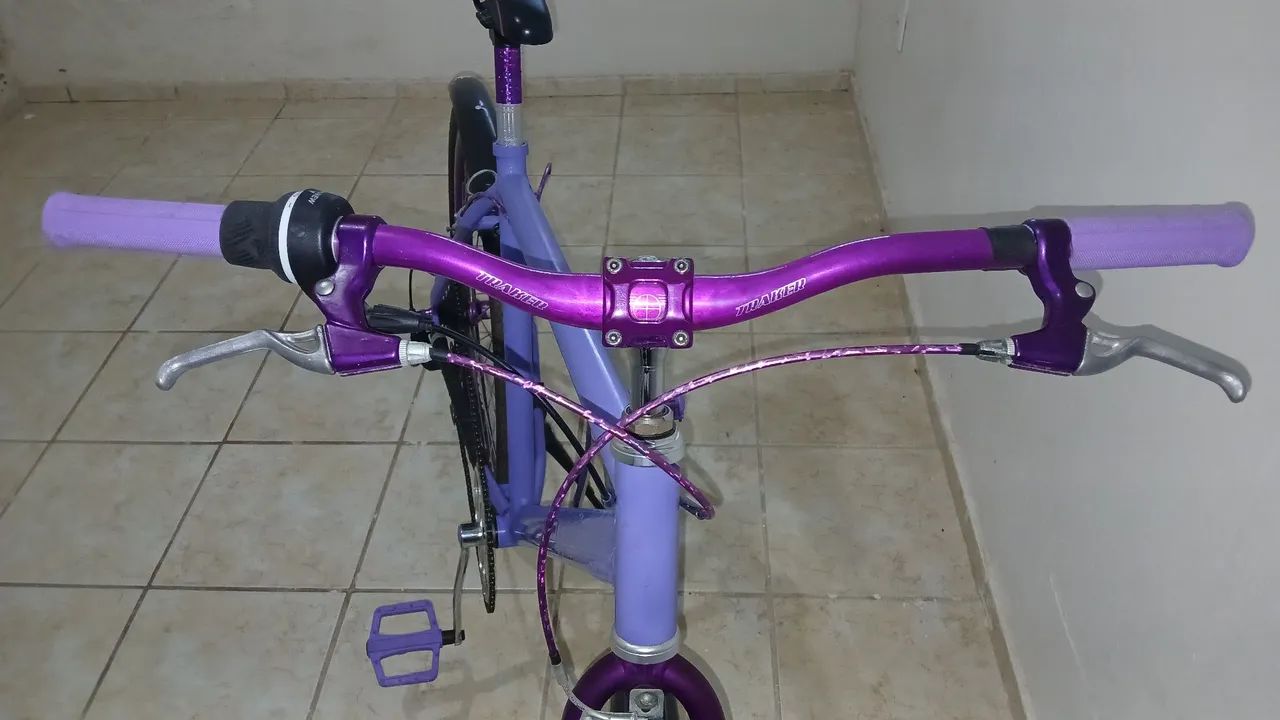 Bicicleta aro 26 ( pouco usada) - Foto 4