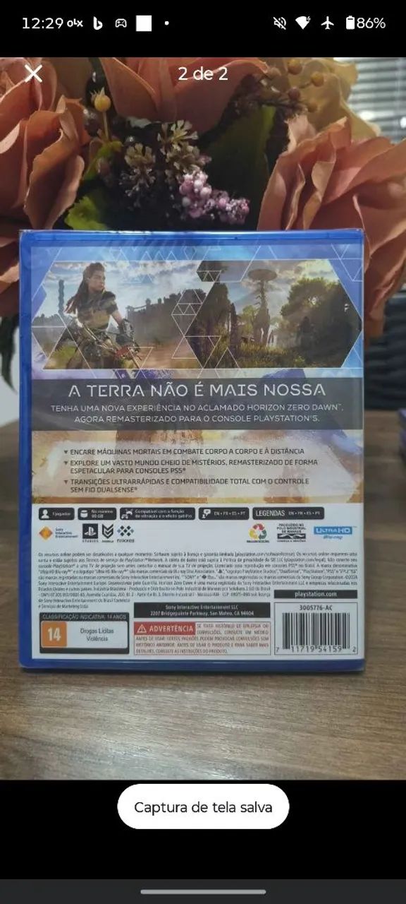 *LACRADO* Horizon Zero Dawn PS5  - Foto 2