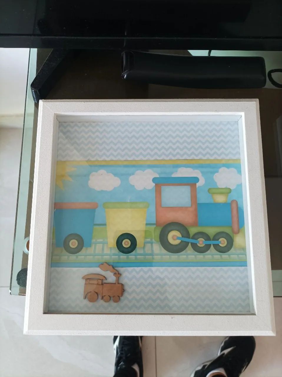 Quadro kit infantil com vidro. - Foto 2
