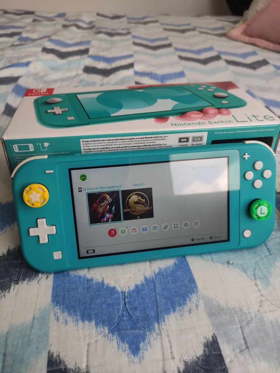 Nintendo switch lite azul ciano - Consoles de Vídeo Game - Ipês