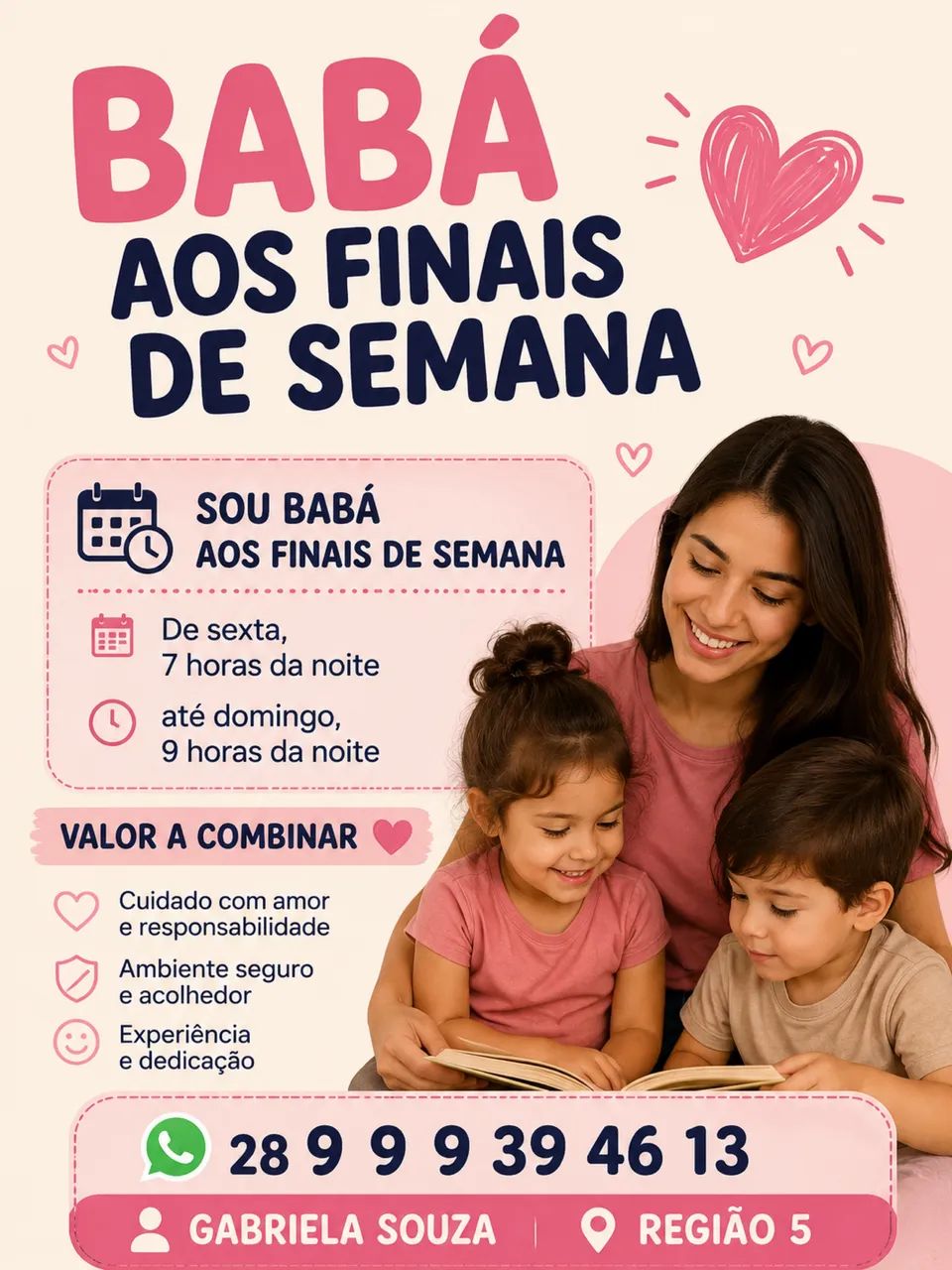 BABA AOS FINAIS DE SEMANA