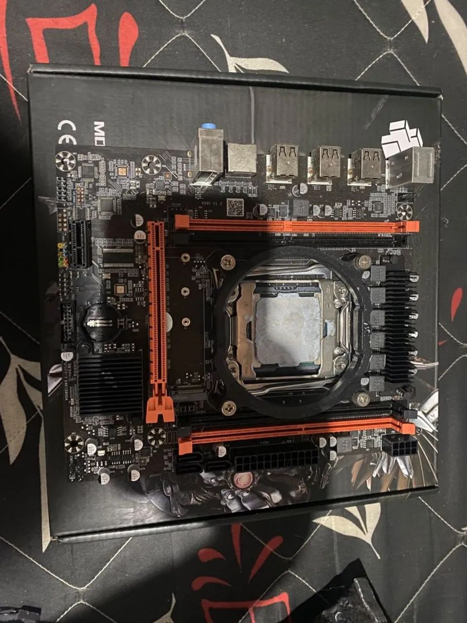KIT PROCESSADOR E PLACA MÃE 
