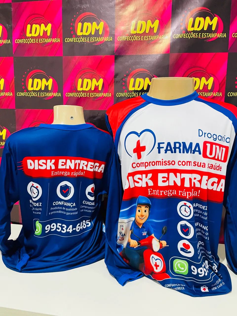 Blusas personalizadas 