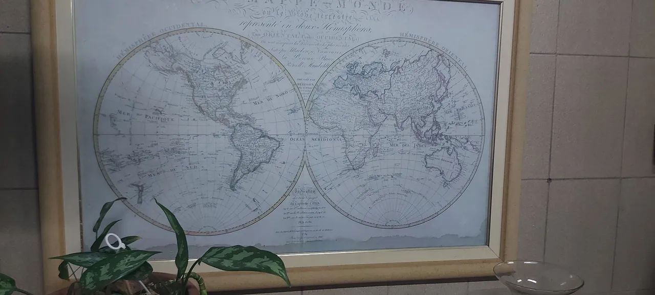 Quadro mapas - Foto 3