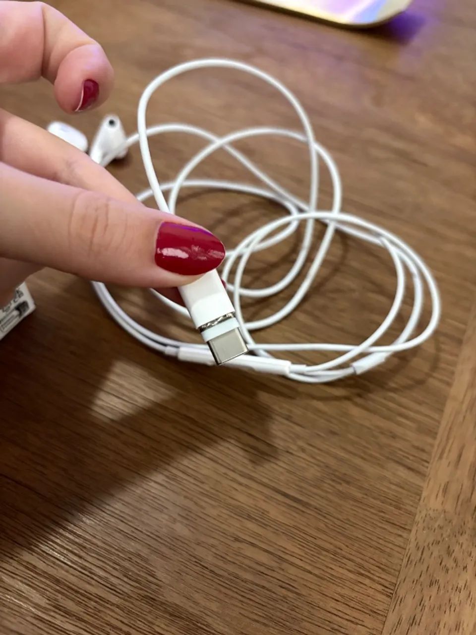 fone de fio USB-C Apple ORIGINAL