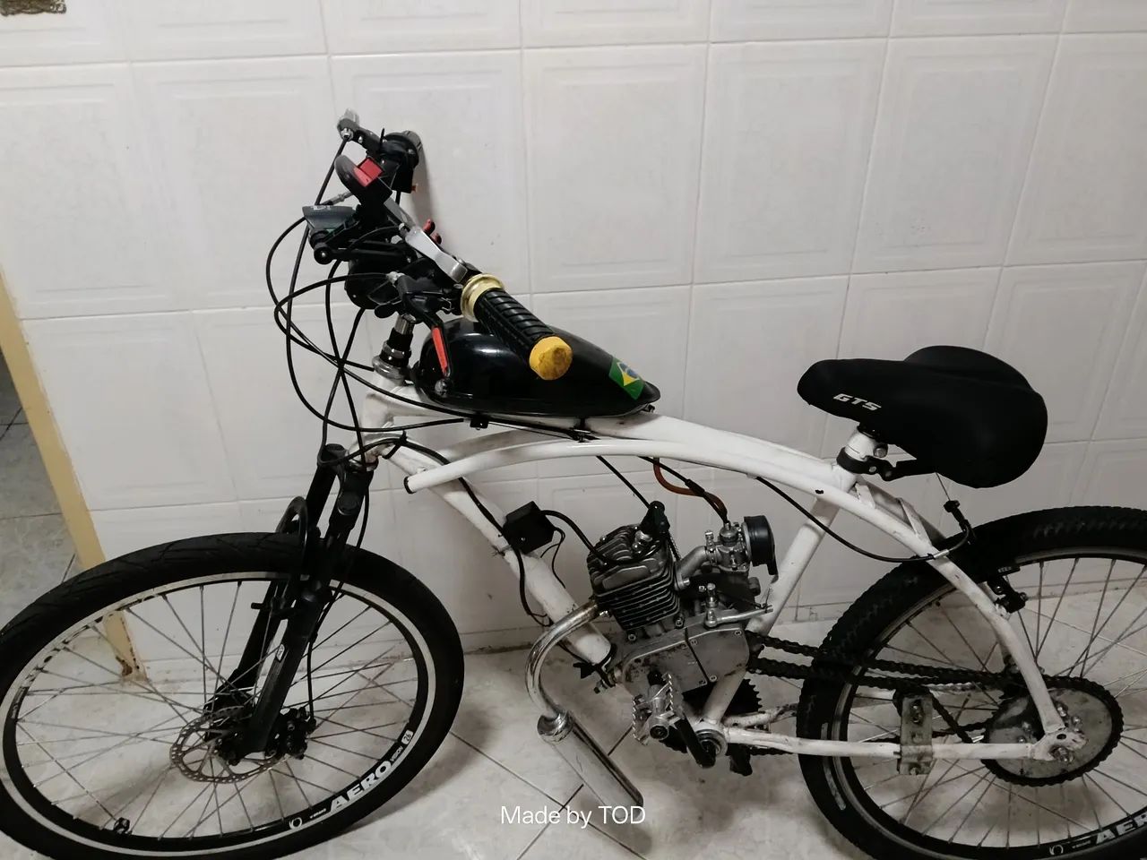 Bicicleta Motorizada Caiçara 80cc - Foto 4