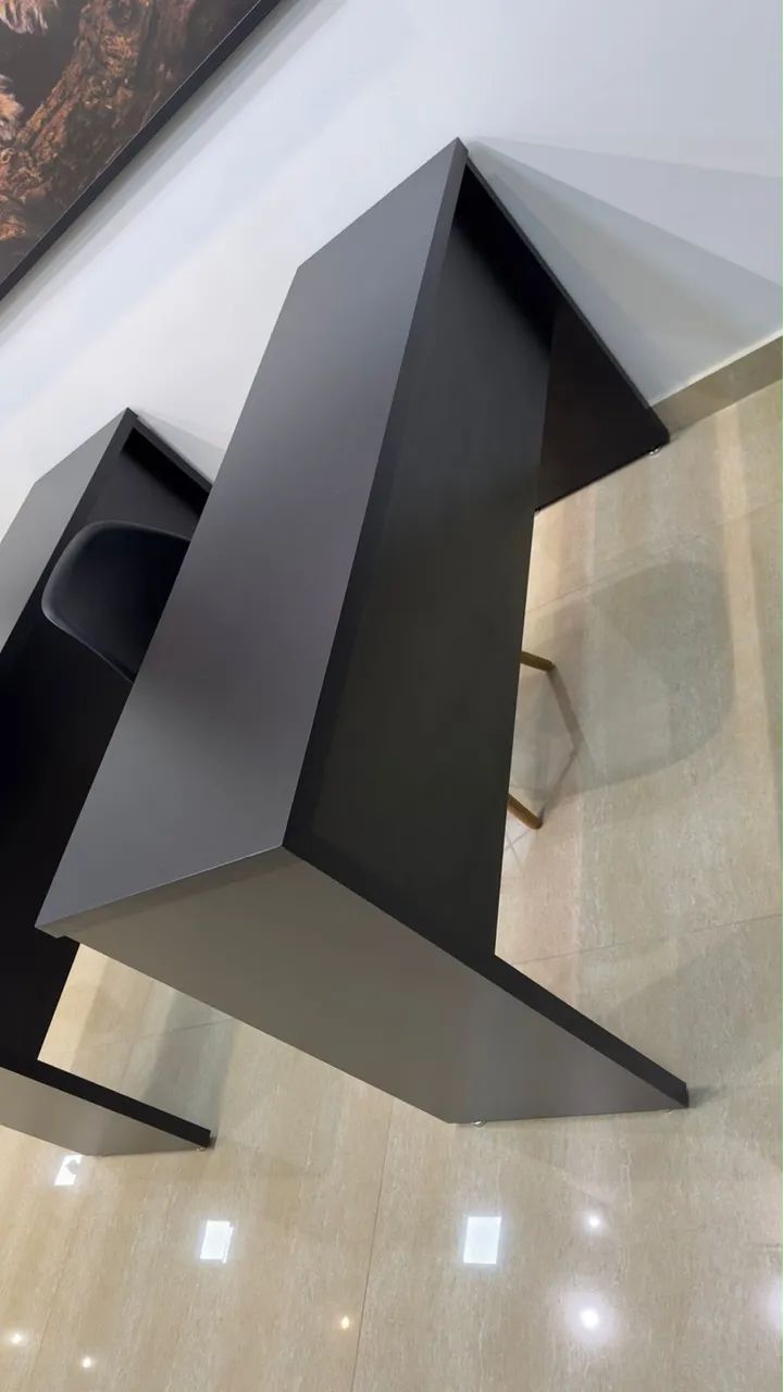 Mesa preta MDF