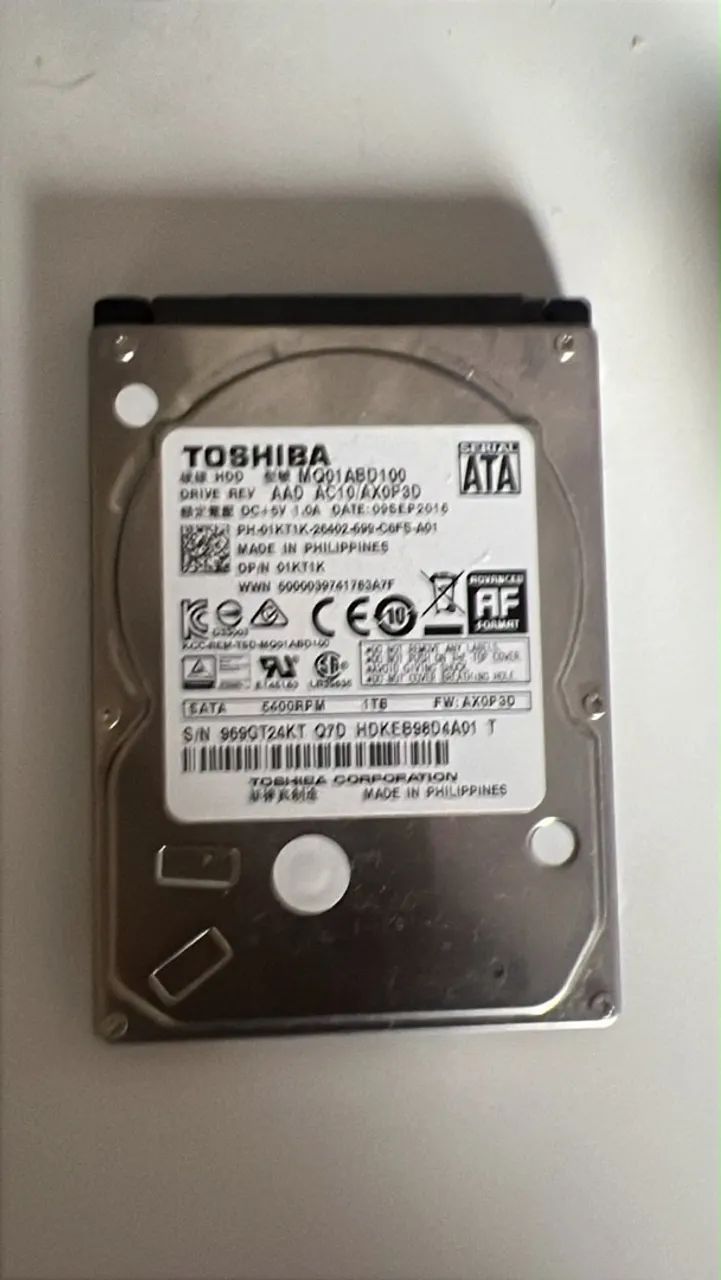 HD notebook 1T SATA