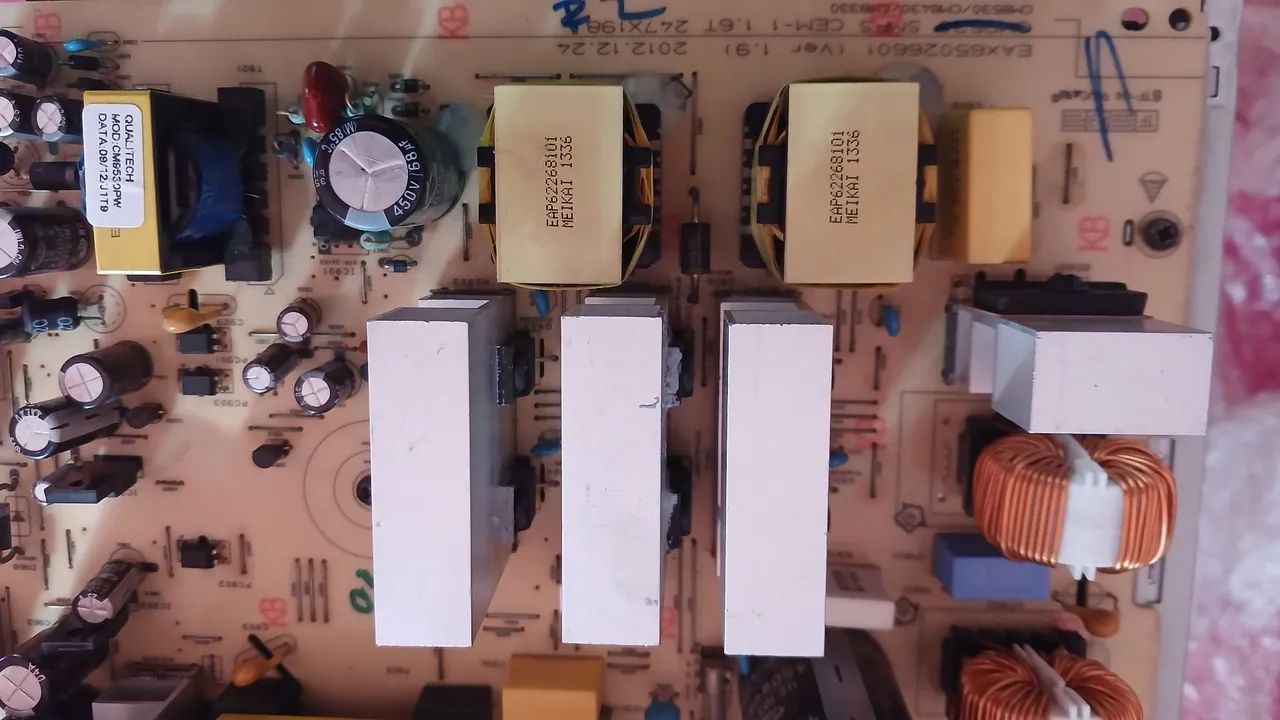 Placa da fonte Mini System LG CM9530/8330/8430 - Foto 3