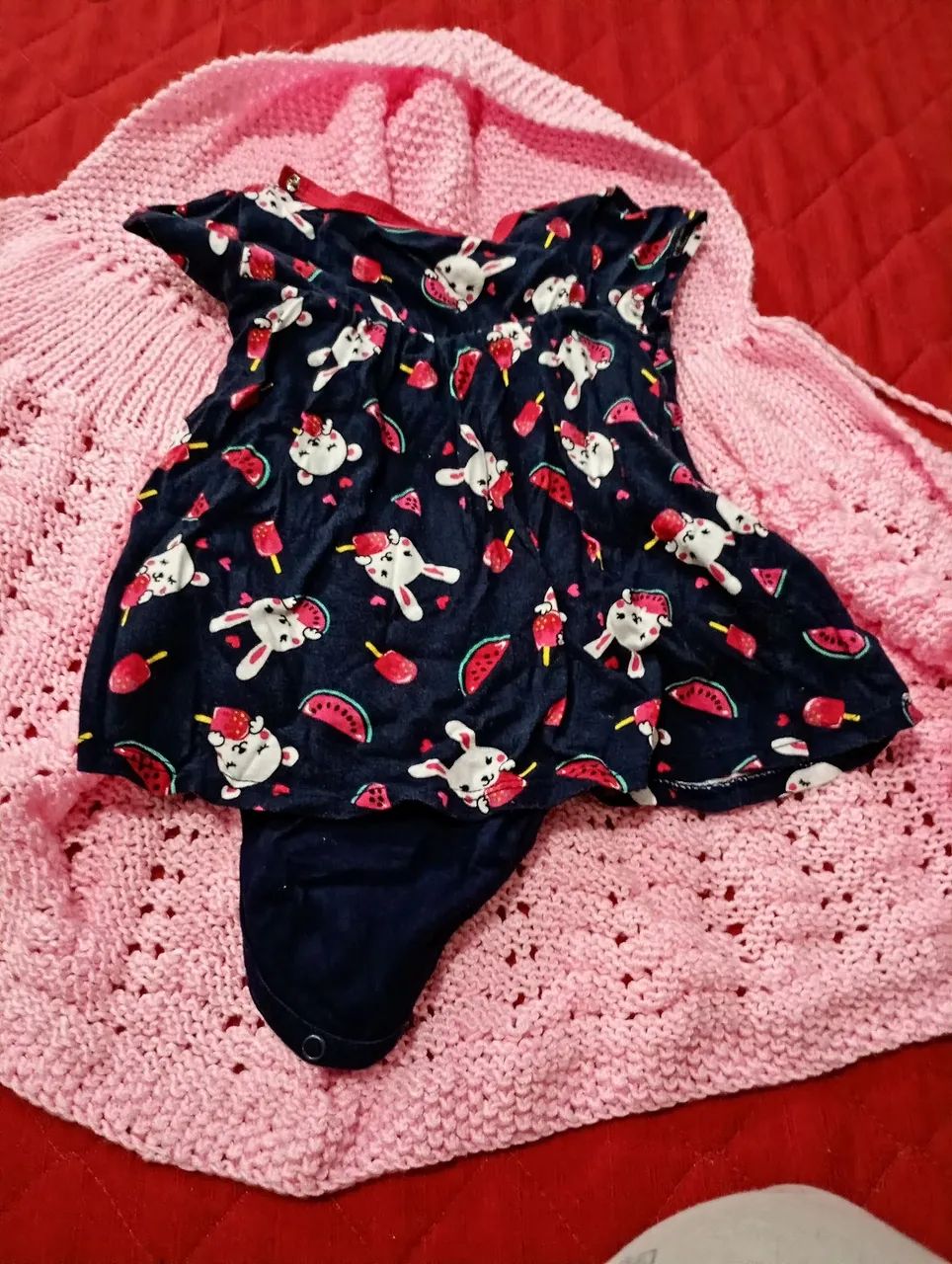 Vestido bodie para bebê  - Foto 5
