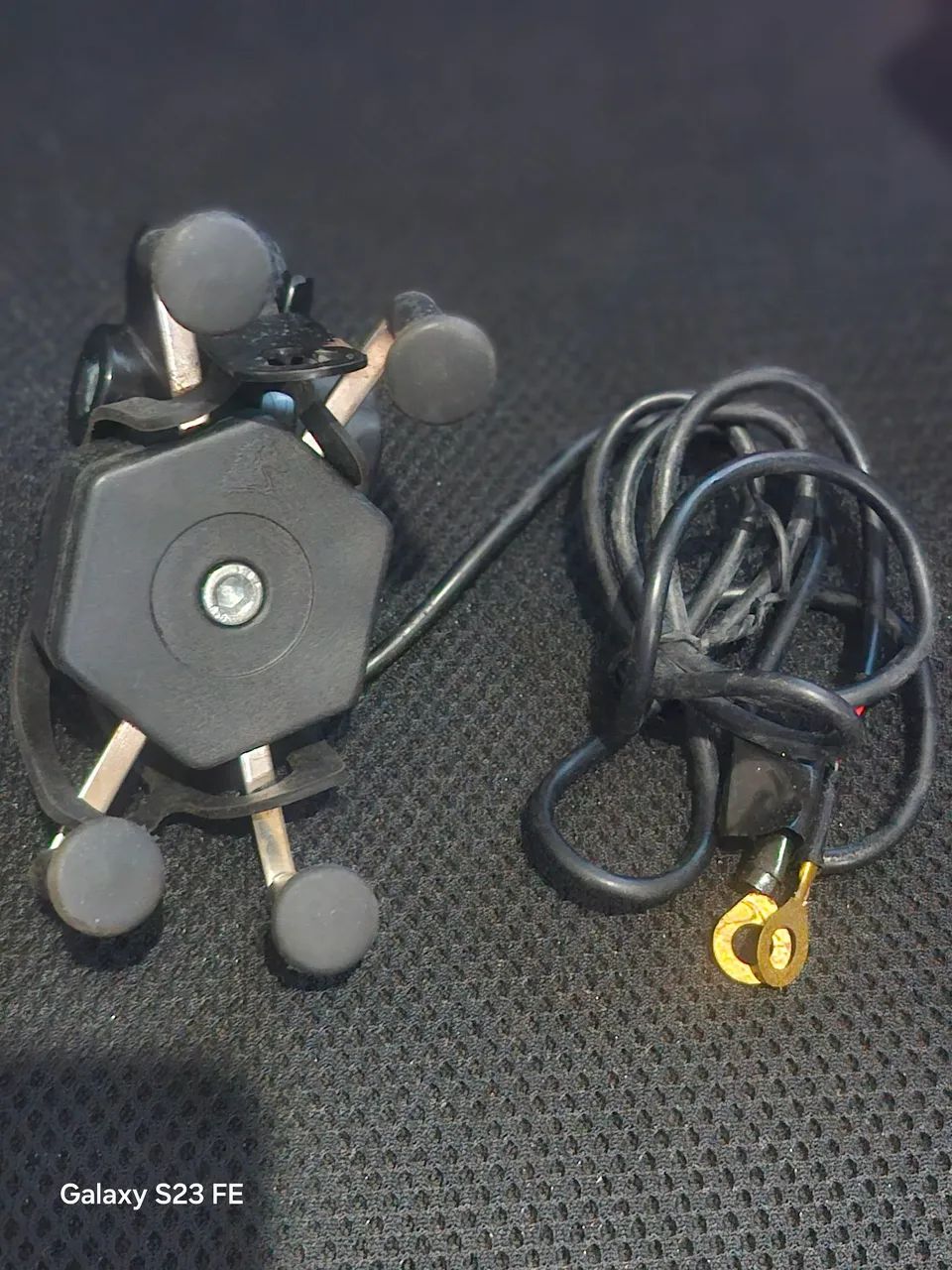 suporte para celular com carregador turbo - Foto 4