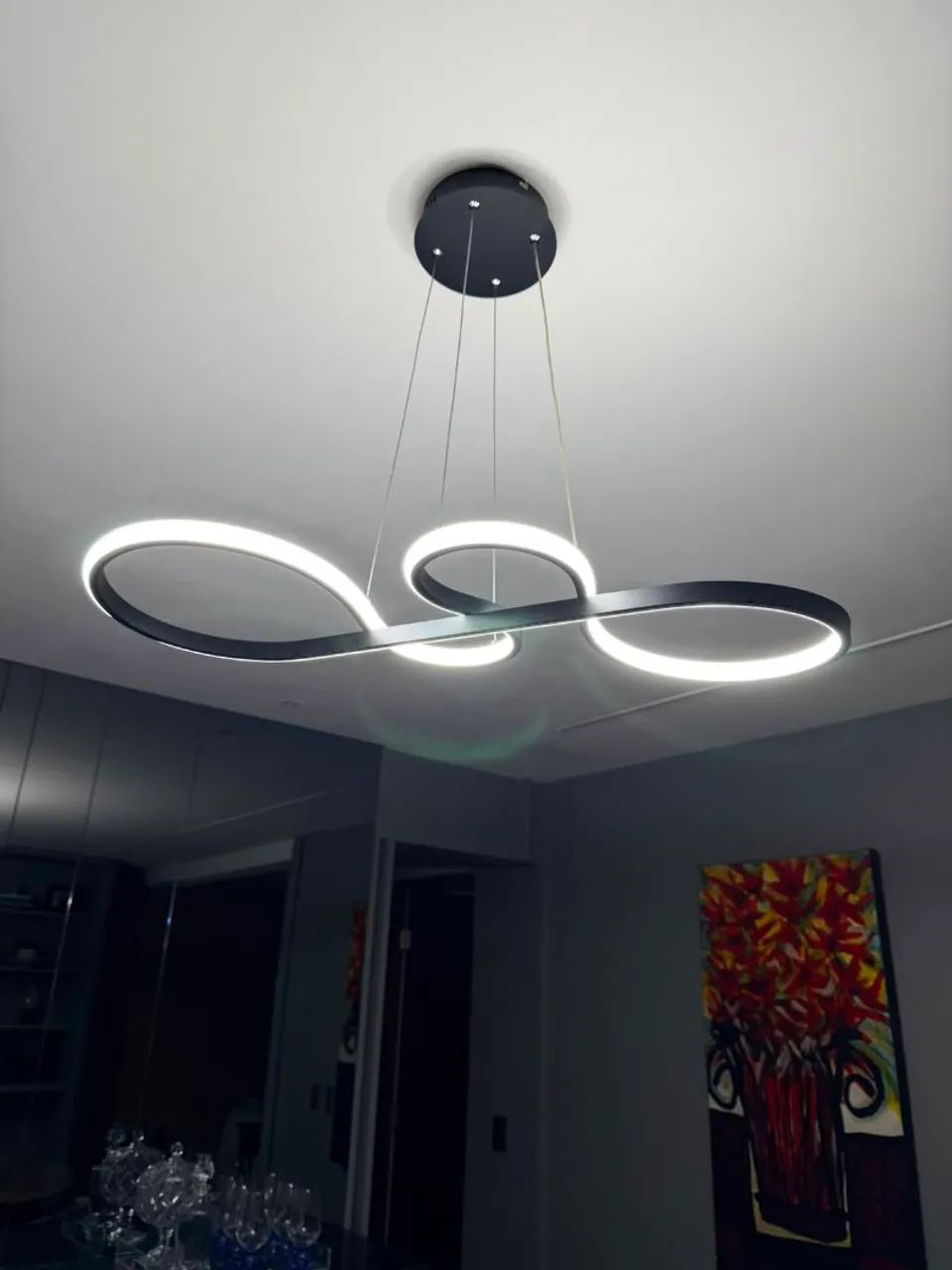 Luminária  infinito 