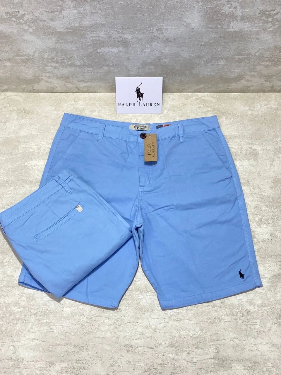 Bermuda PLUS SIZE em Sarja/Chino Ralph Lauren - Foto 5