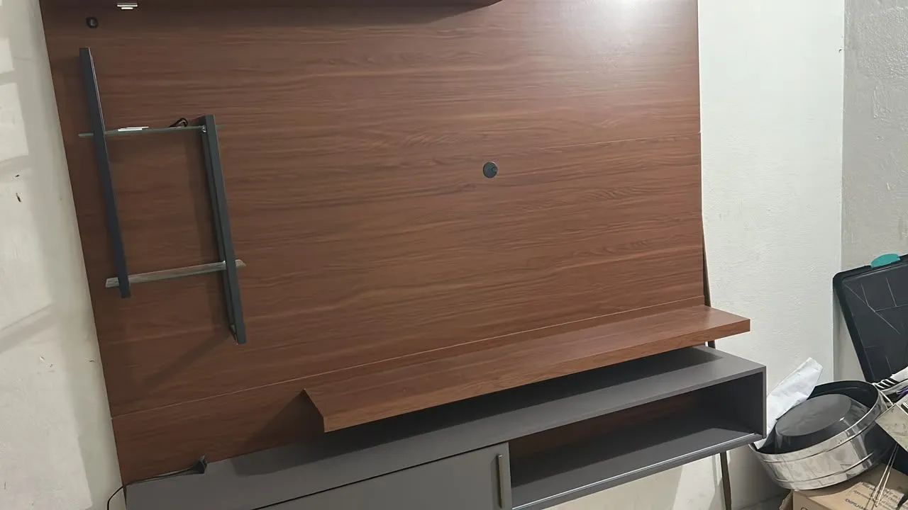 Painel amadeira com led  - Foto 2