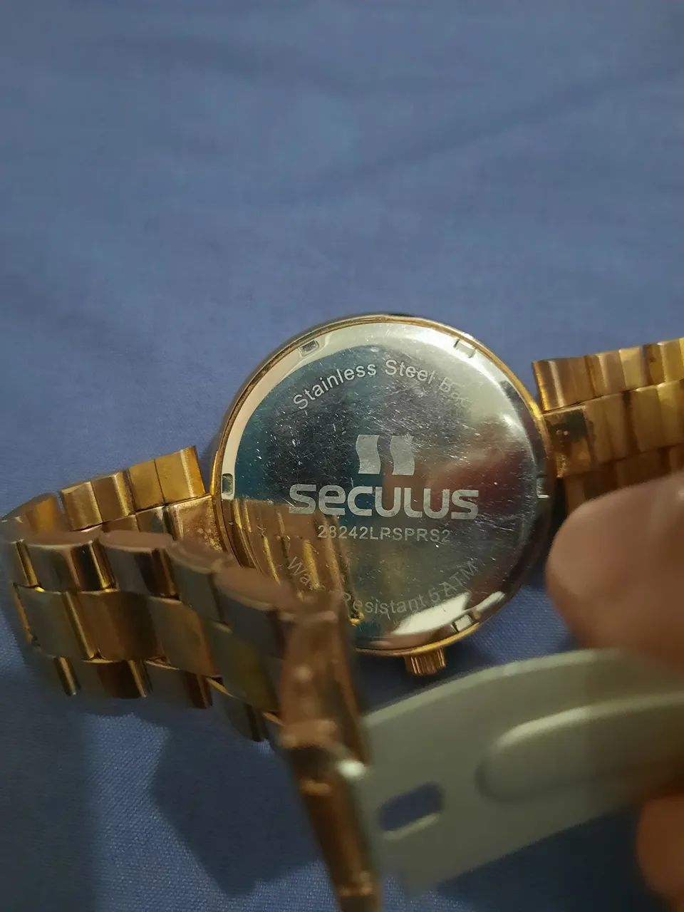 Relógio Seculus feminino bronze original... - Foto 3