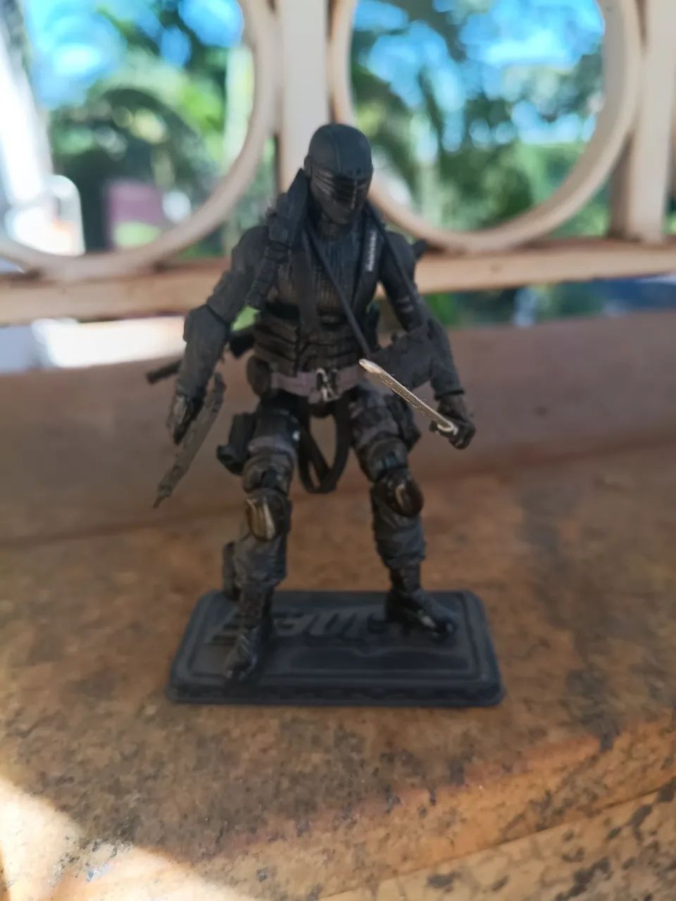 Gi Joe hasbro Snake Eyes original - Foto 4