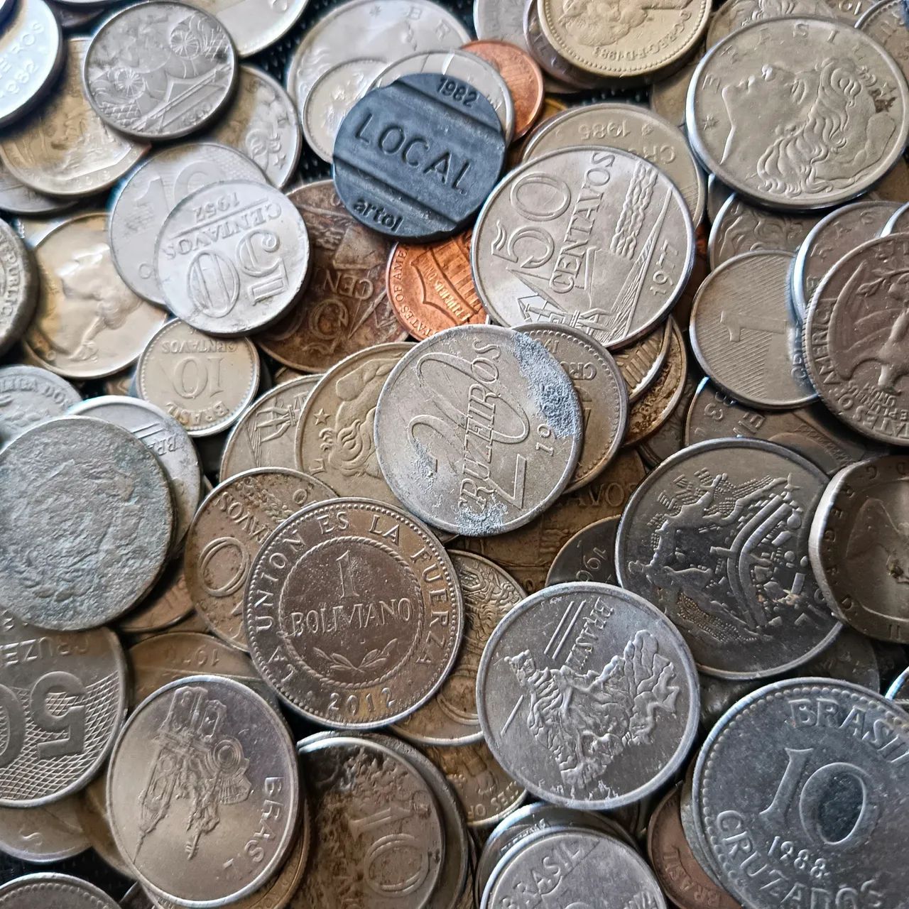 315 moedas variadas - Foto 4