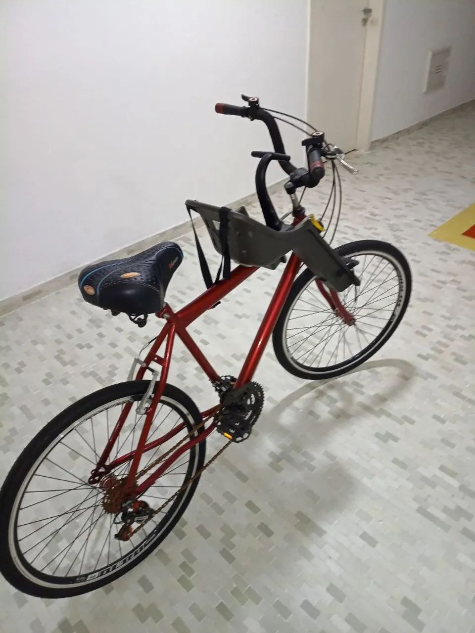 Bicicleta completa com cadeirinha de criança  - Foto 3