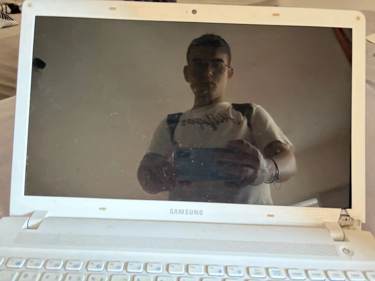 NOTEBOOK SAMSUNG BRANCO - FUNCIONANDO PERFEITAMENTE - Foto 3