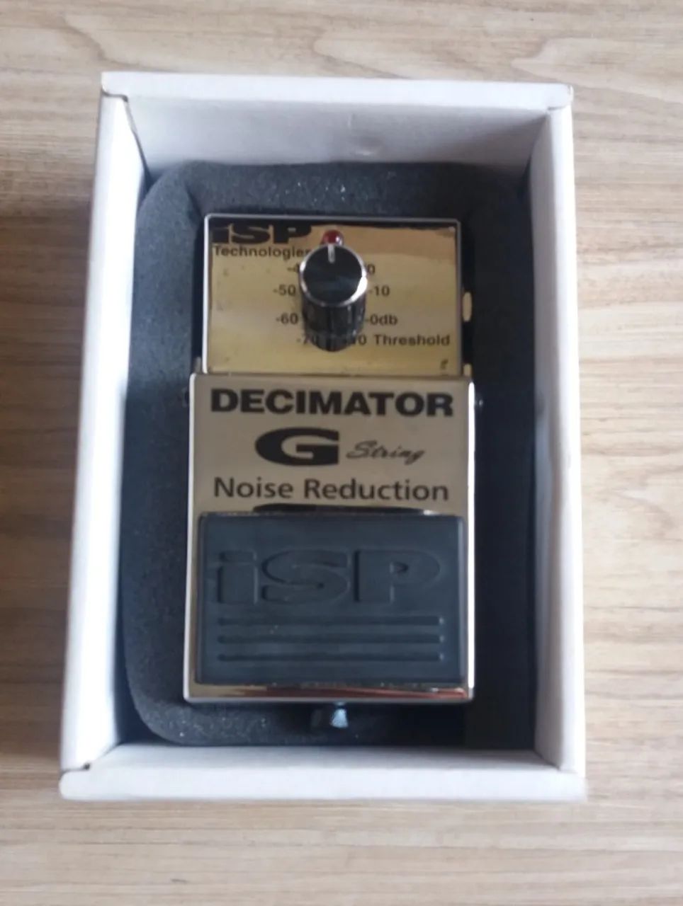 Pedal ISP Decimator G-String Noise Reduction - Foto 4