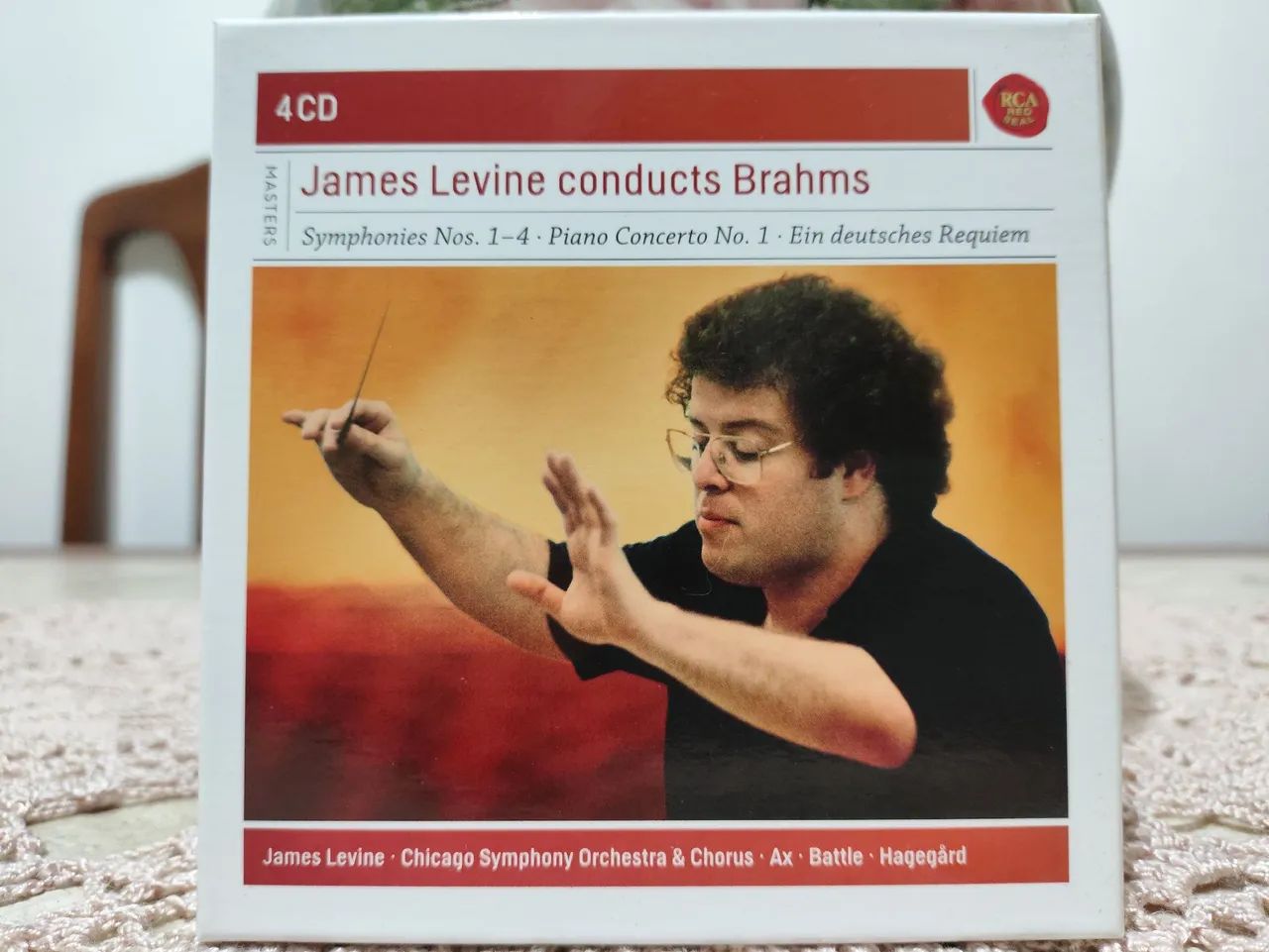 Box Cd Brahms - James Levine Conducts Brahms (4 Cds). - CDs, DVDs