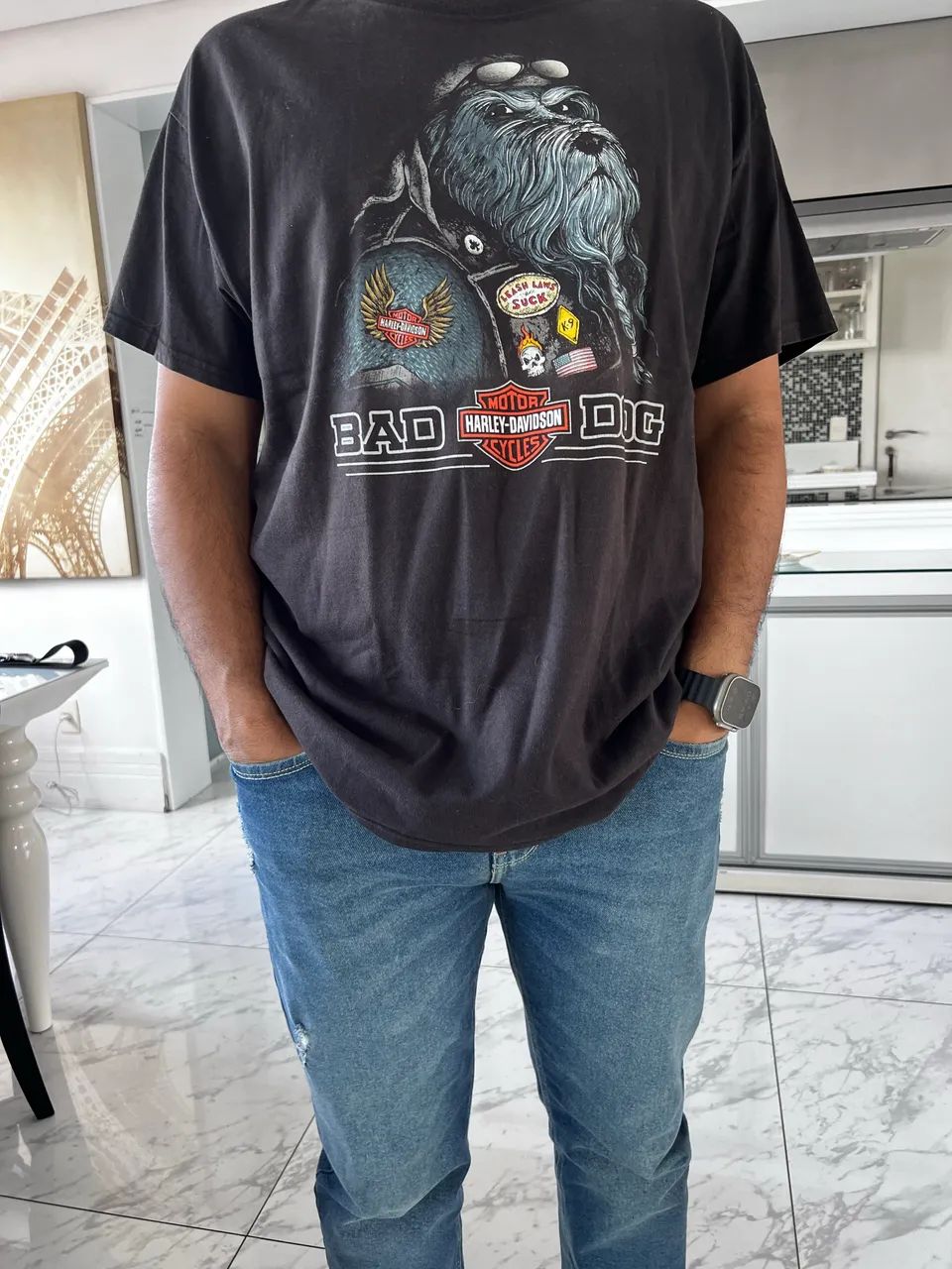 Camiseta da Harley Davidson EUA !! - Foto 3
