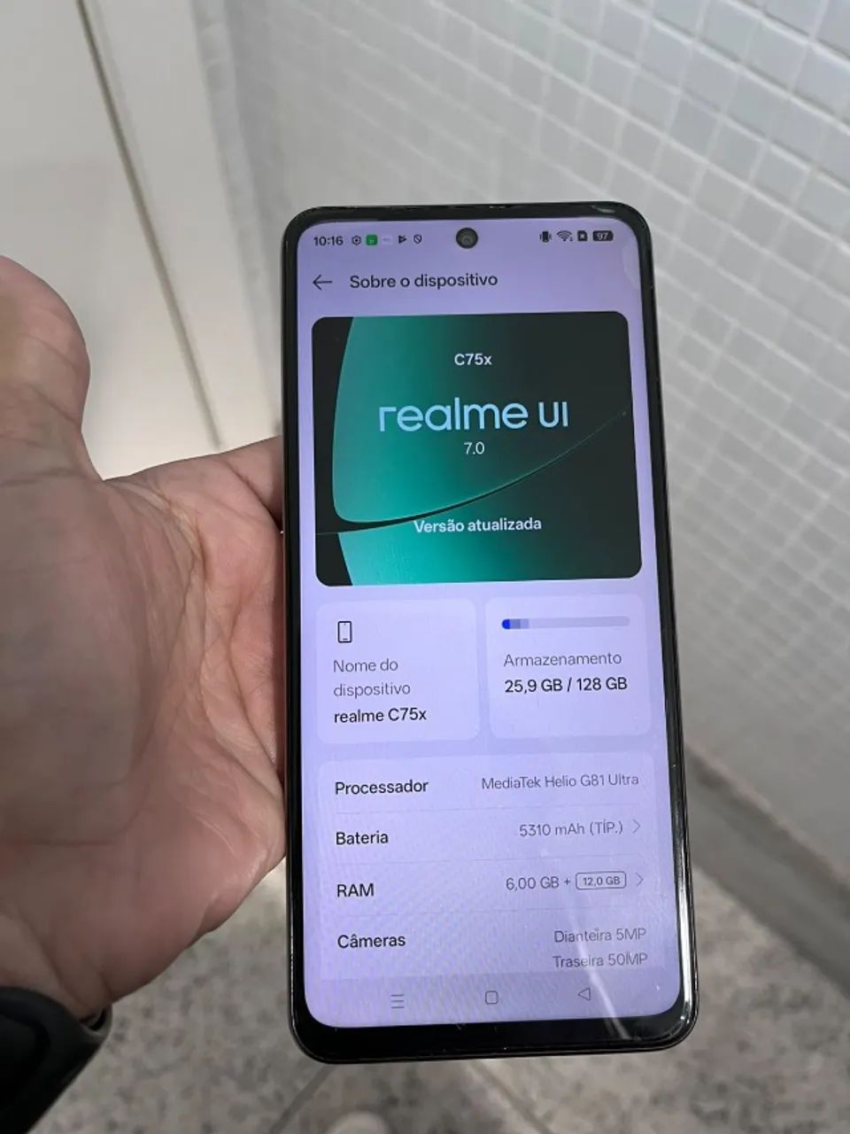 ? Realme C75x 128GB ? Rosa - Foto 4