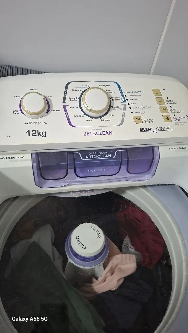 Maquina de lavar 12k Electrolux 