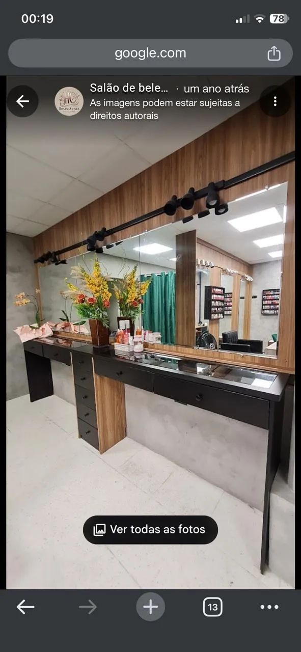 Vendo mobília para salão de beleza - Foto 4