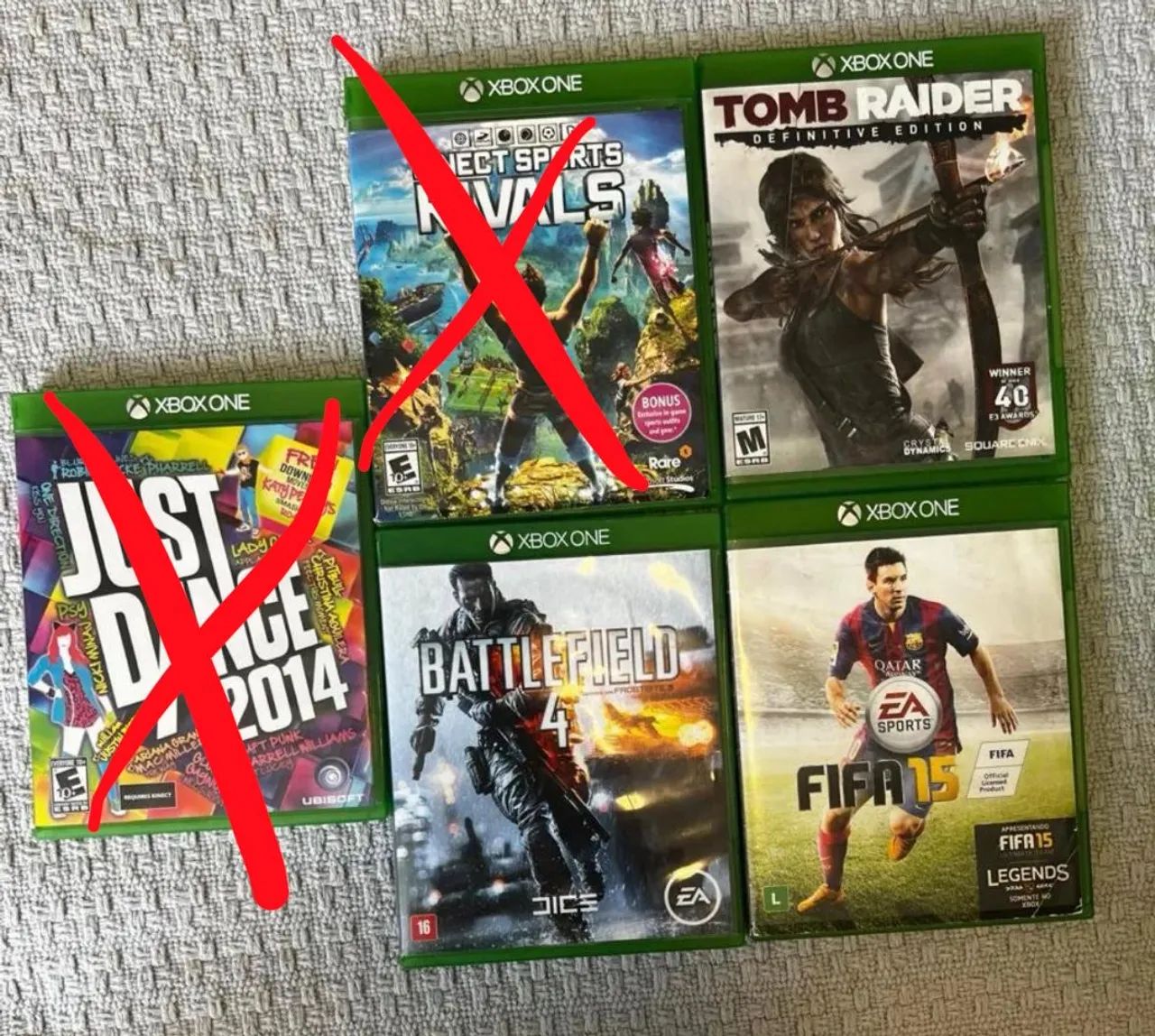 XBOX ONE + 2 Controles + 3 Jogos - Foto 3