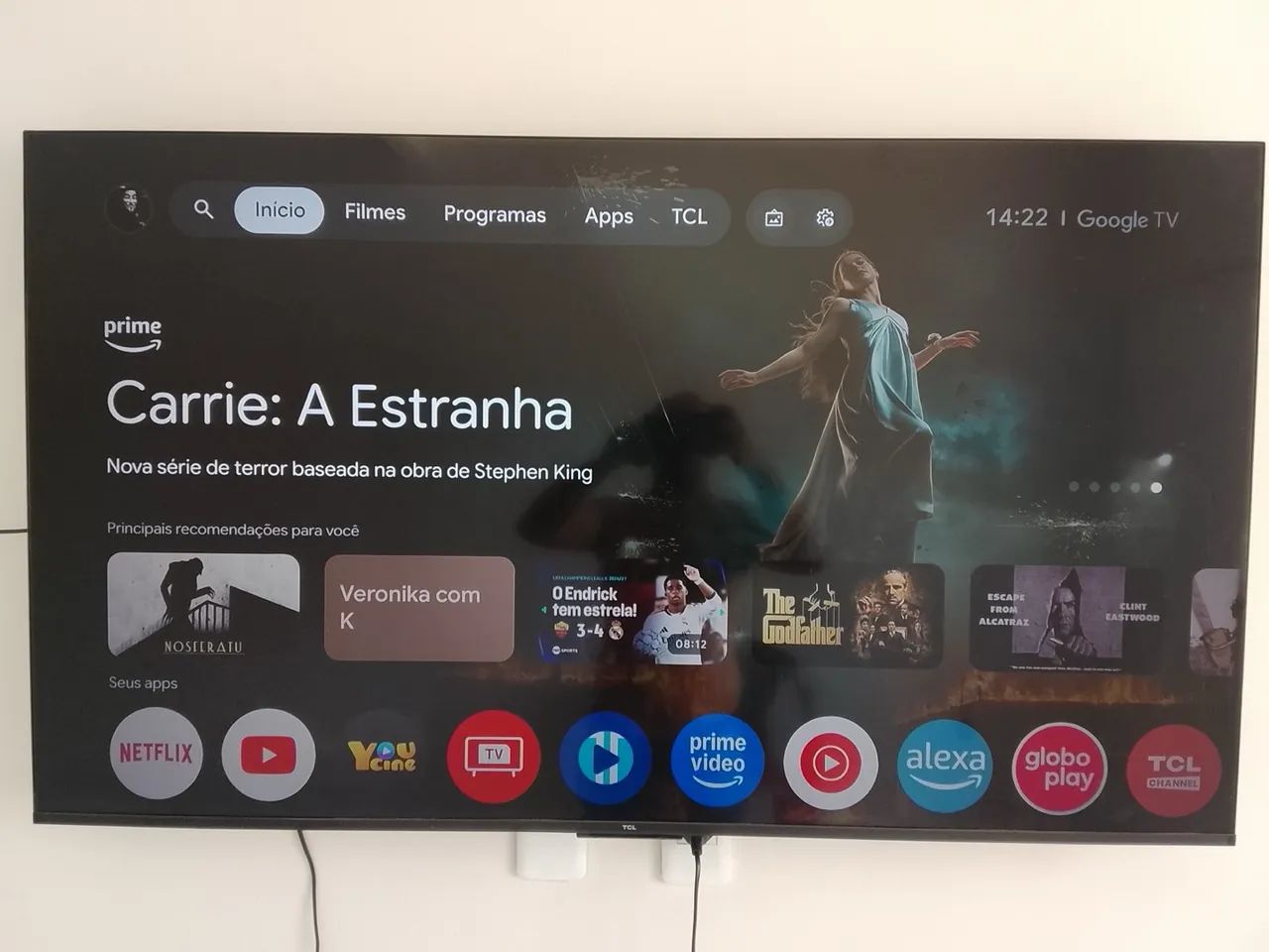 Smart TV TCL 55 polegadas