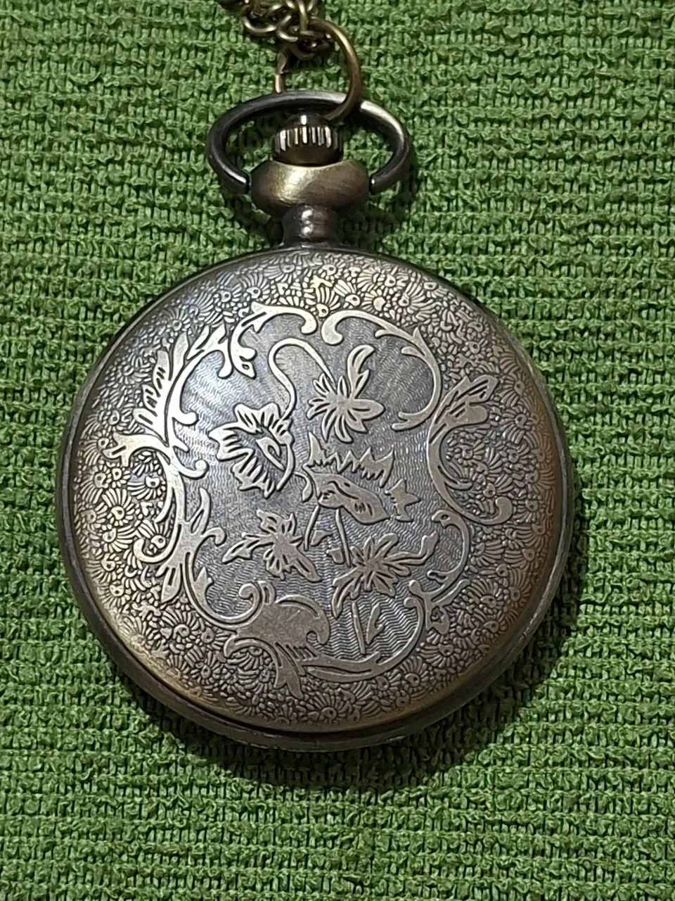 Relógio de Bolso Vintage Antigo - Foto 4