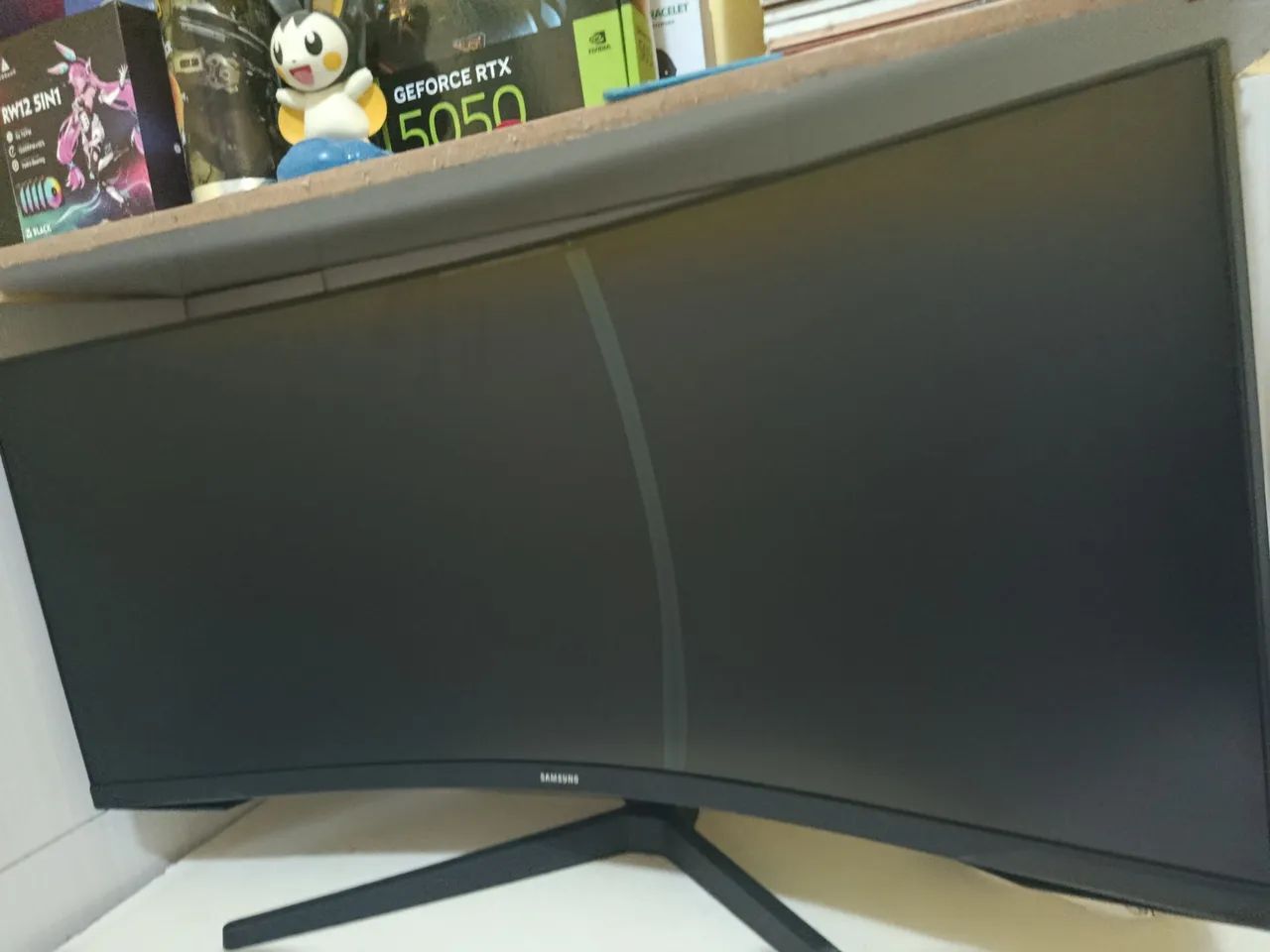 (COM DEFEITO) Samsung Odssey G5 34 Polegadas, Ultrawide QuadHD - Foto 3