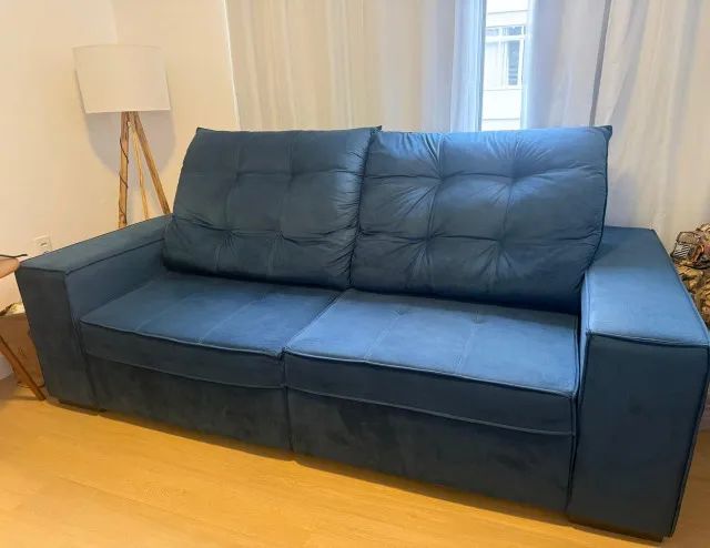 VENDO sofá retrátil e reclinável - Foto 4