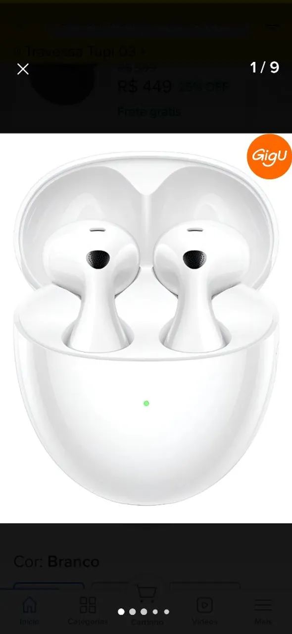 Fone huawei freebuds 6i