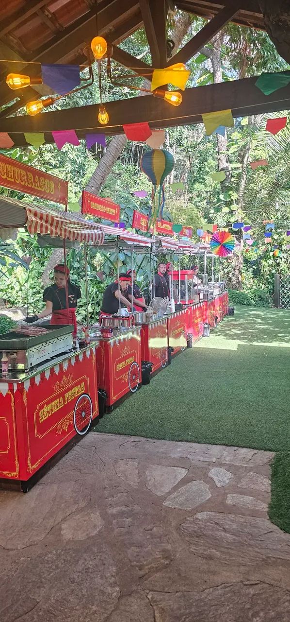 Serviço para festas e Eventos com carrinhos e barraquinhas gourmet  - Foto 5