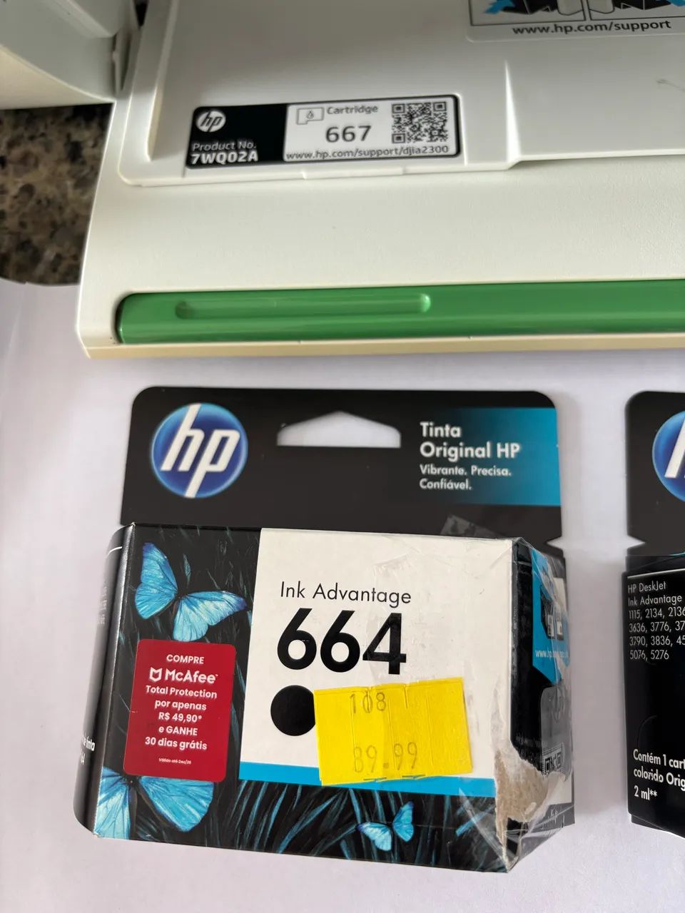 2 cartuchos de impressora HP - Foto 2