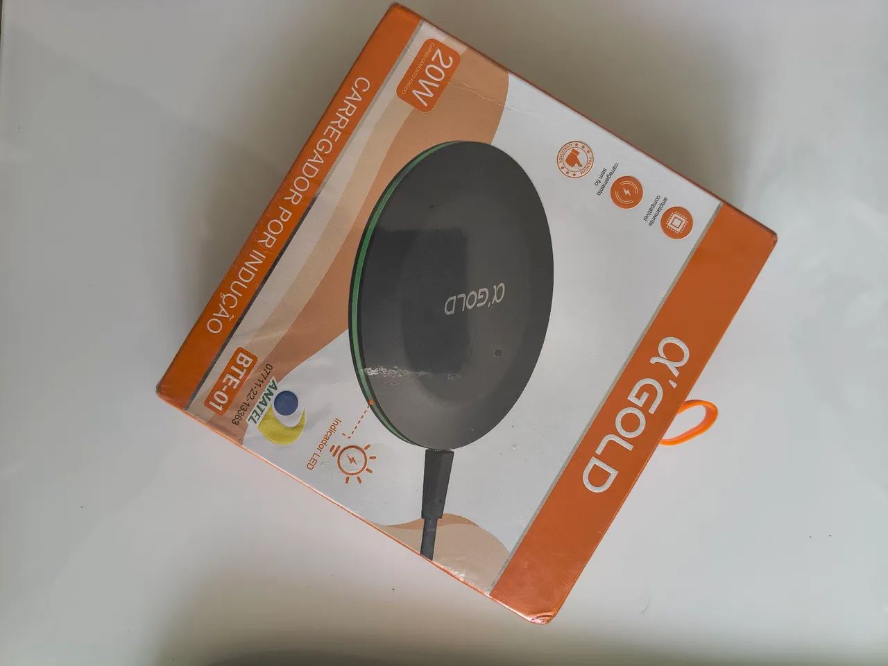Carregador por indução 20w - Foto 4
