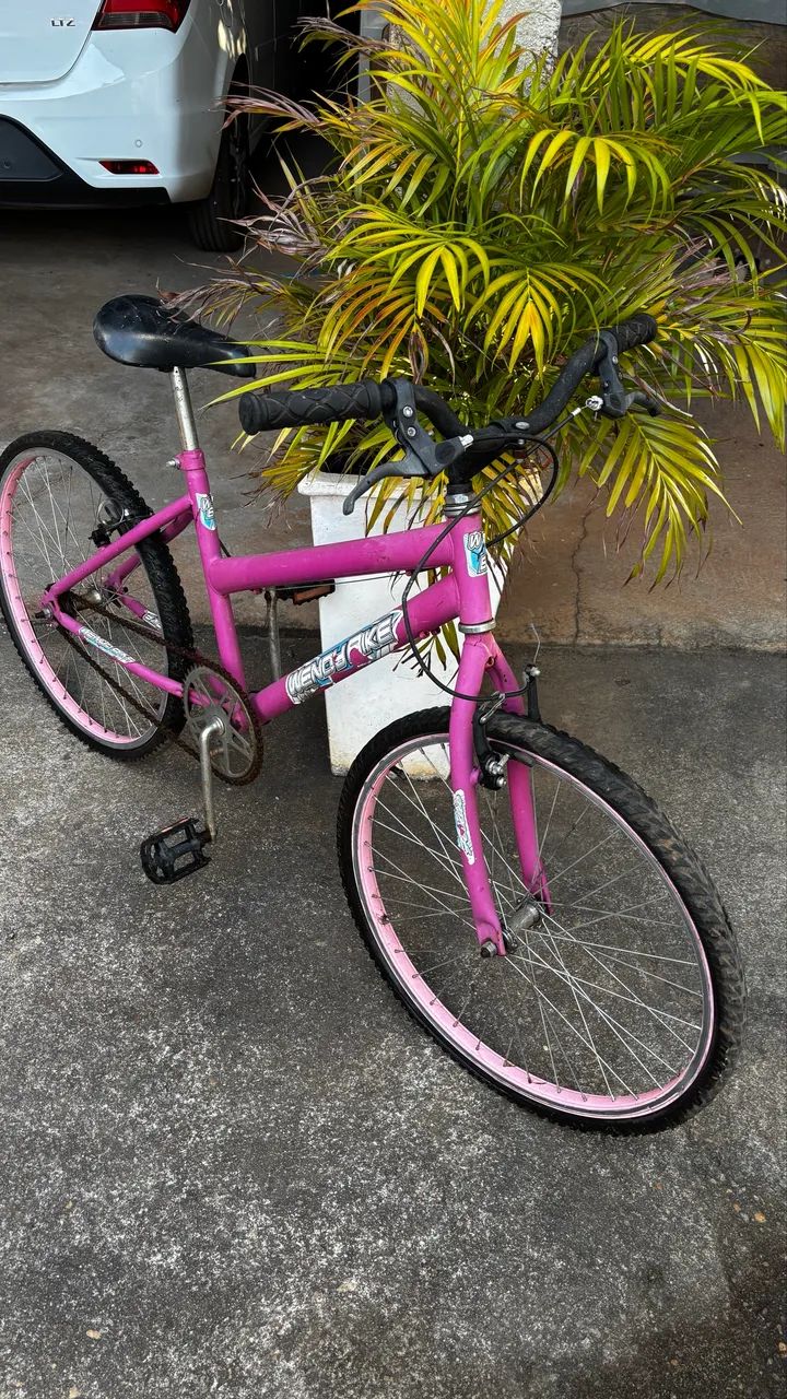 Bicicleta Aro 26 Rosa - Para Uso ou Reforma - Foto 4