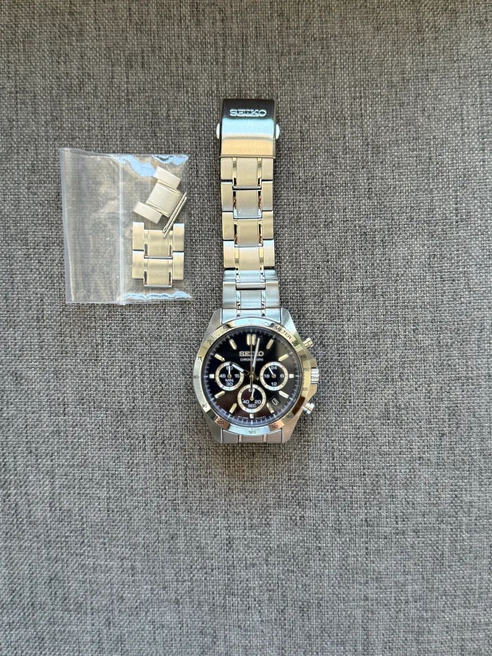 Relógio Seiko Chronograph Blue - Foto 2