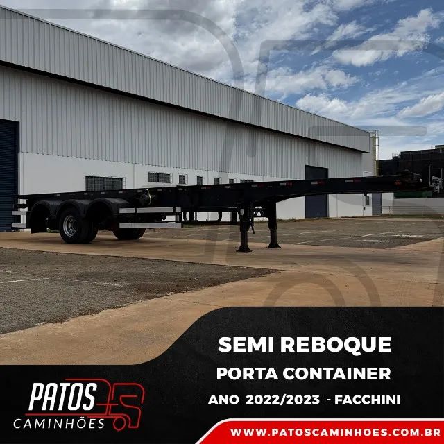 Semi Reboque Porta Container Facchini 2022/2023 - Foto 3