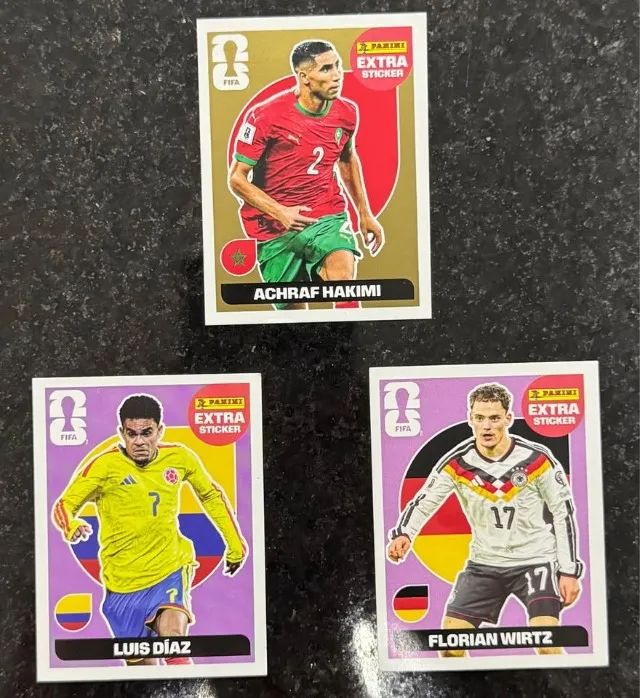 Figurinhas Legend da Copa do Mundo de 2026