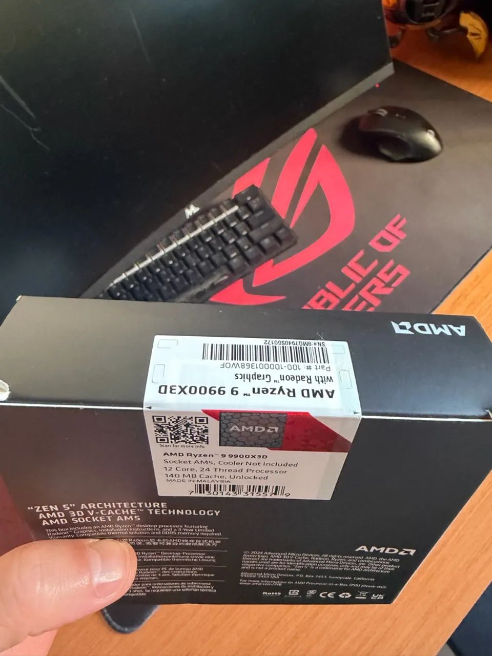 Ryzen 9 9900x3d - Foto 3