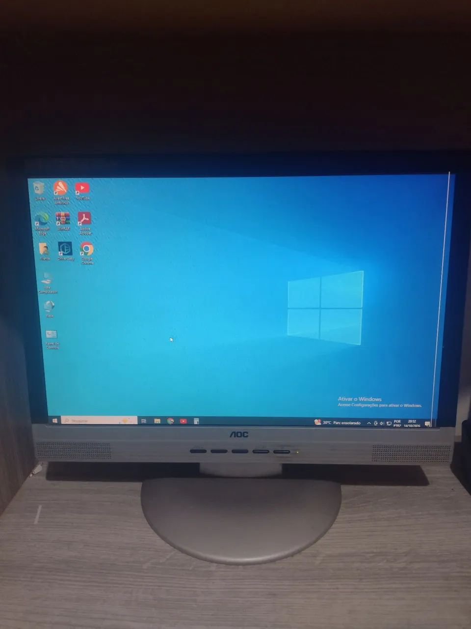 Vendo Computador Completo + Escrivaninha  - Foto 3