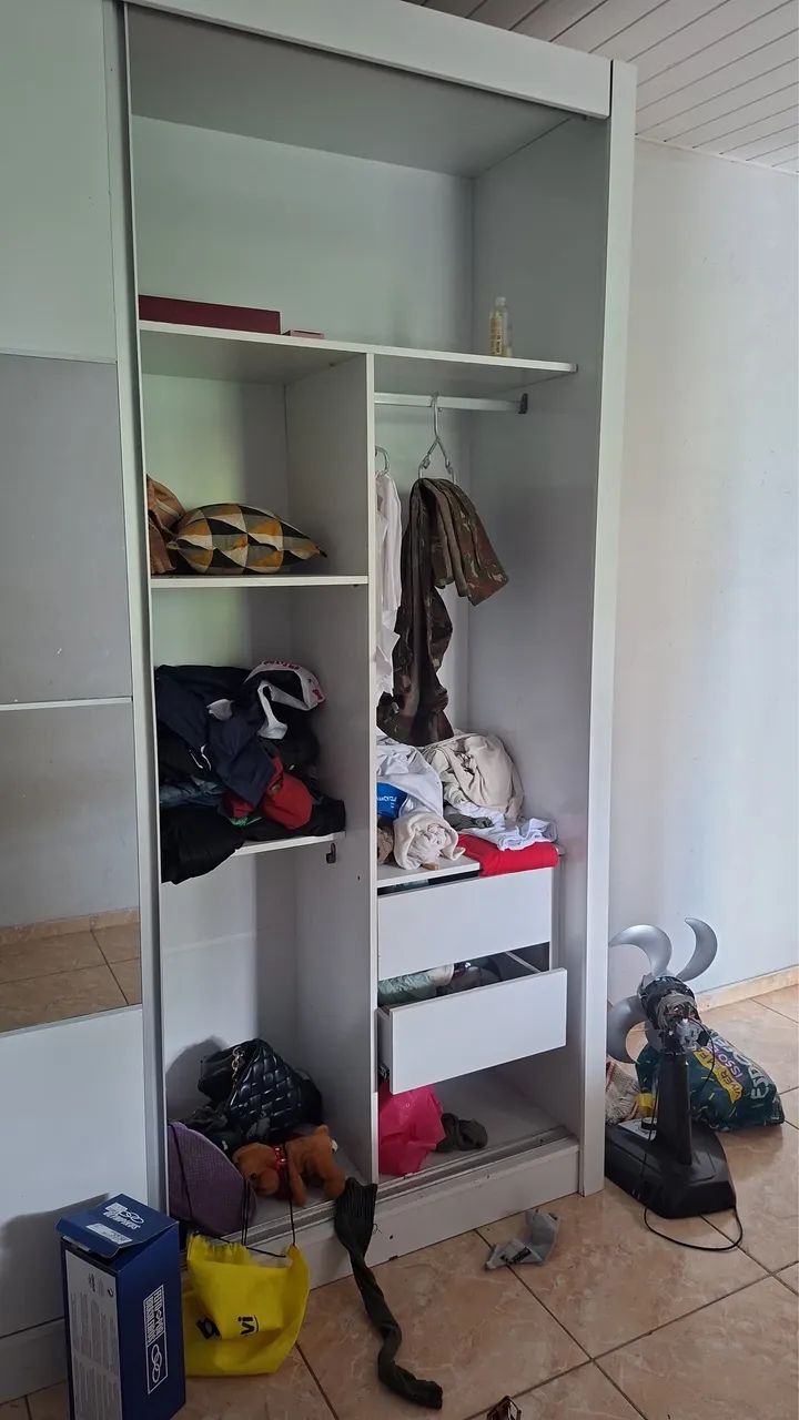 GUARDA ROUPA DUAS PORTA DE CORRER  - Foto 3