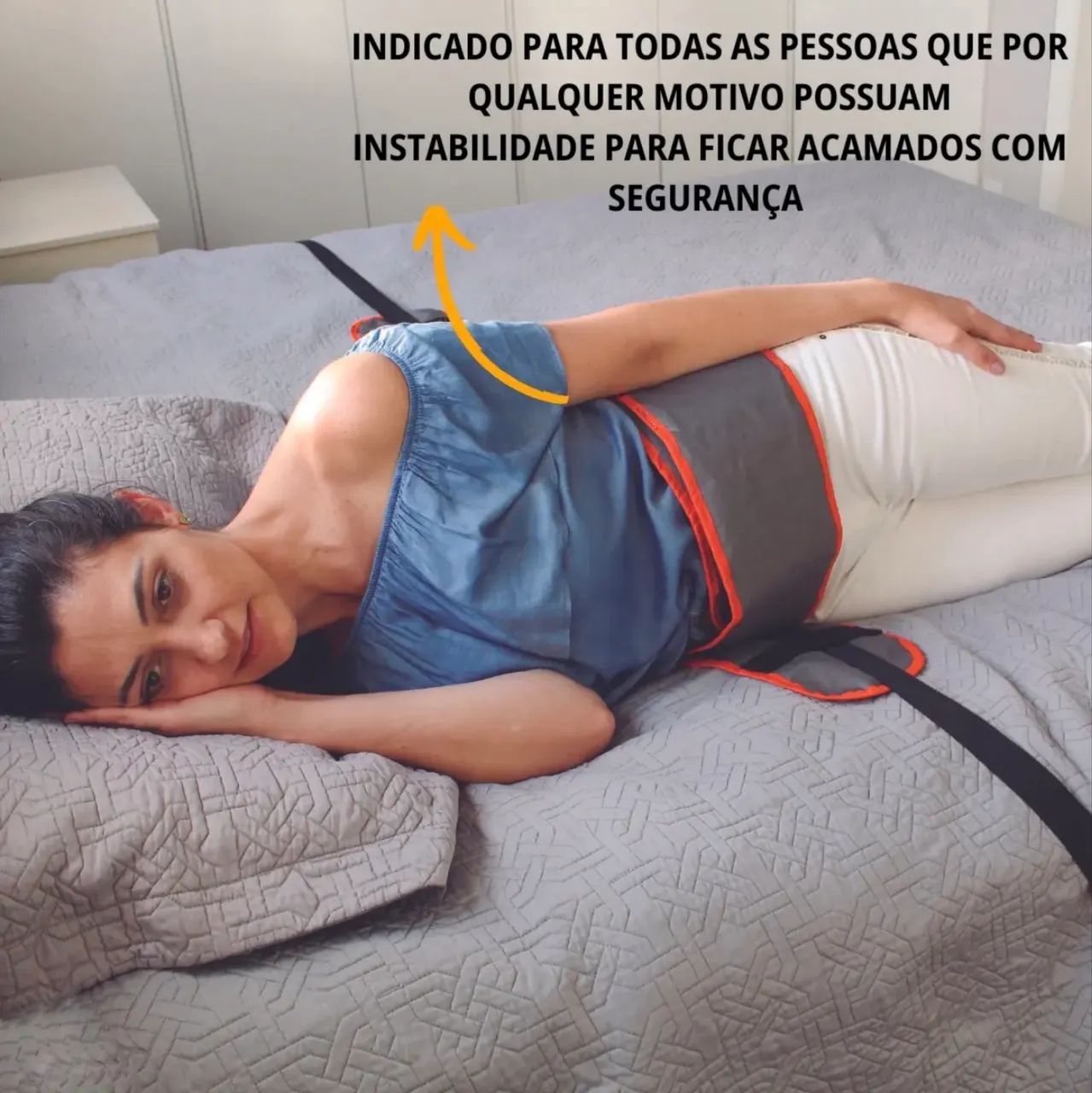 Cinta de contenção para idosos Longevitech - Foto 2